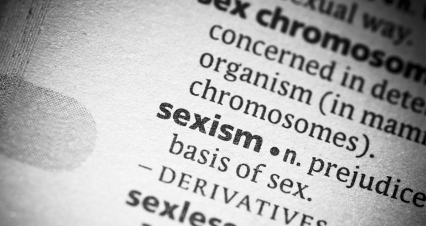 A dictionary definition of sexism: "prejudice on the basis of sex."